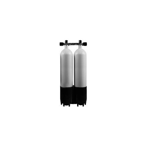 Bi bouteille 2x10 litres 230  avec culot et sans isolateur