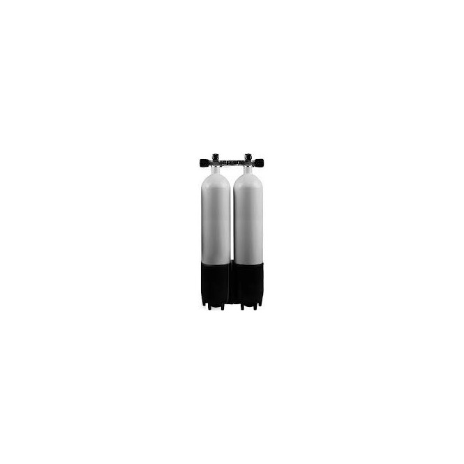 Bi bouteille 2x10 litres 230  avec culot et sans isolateur