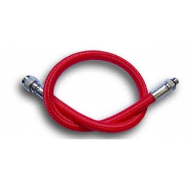 Flexible Miflex rouge 74 cm tressé