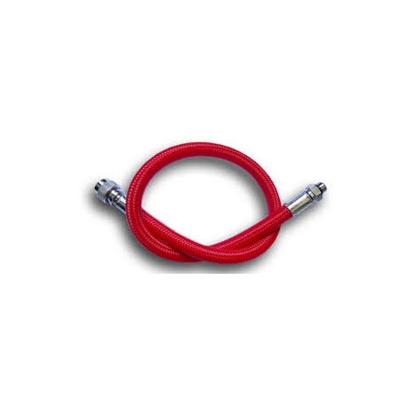 Flexible Miflex rouge 74 cm tressé