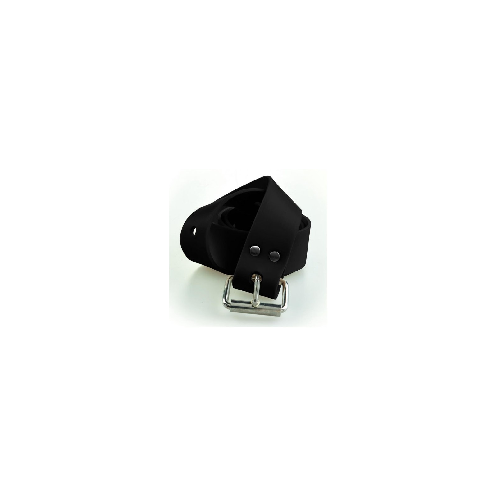 Ceinture réversible cuir saffiano noir et blanc lisse | Brucle