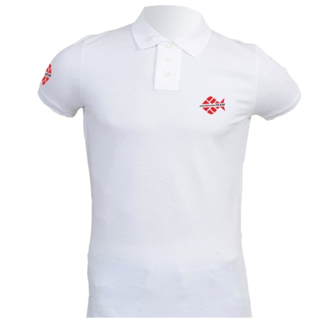 Polo blanc Pathos Team Polo blanc Pathos Team