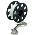 Spool PVC 35 mousqueton inox