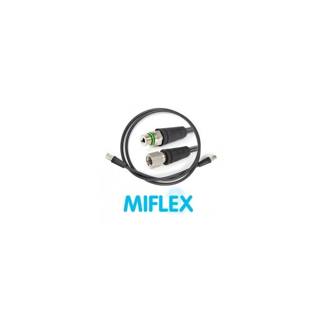 Flexible Miflex HP Noir 60 cm tressé Carbone Flexible Miflex HP Noir 60 cm tressé Carbone