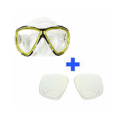 Masque AQUATYS Papeete avec verres correcteurs