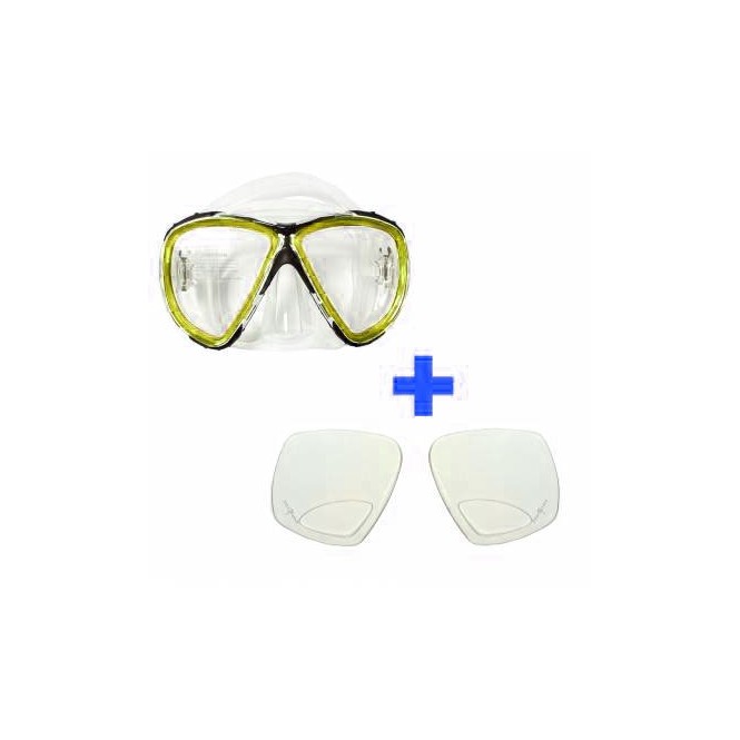 Masque AQUATYS Papeete avec verres correcteurs Masque AQUATYS Papeete avec verres correcteurs
