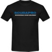 T -shirt  "SCP-LOGO" NOIR Unisexe  Scubapro