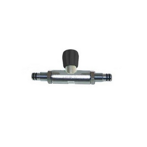 Barre de couplage Scubapro avec robinet d'isolation 8 l/10 l/12 l long