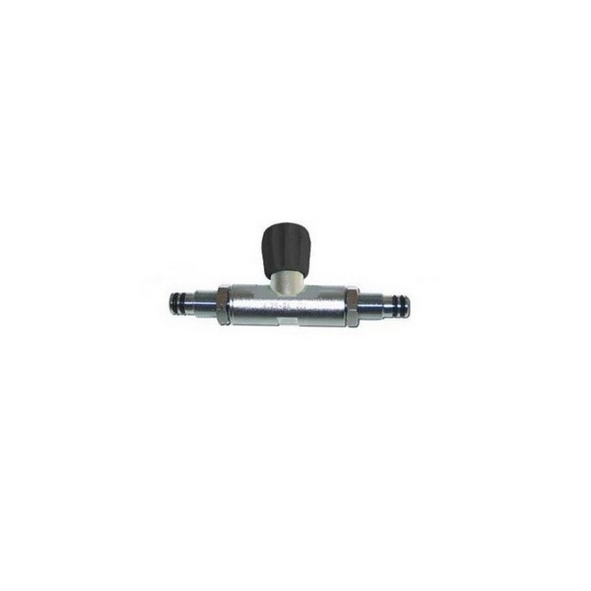 Barre de couplage Scubapro avec robinet d'isolation 8 l/10 l/12 l long