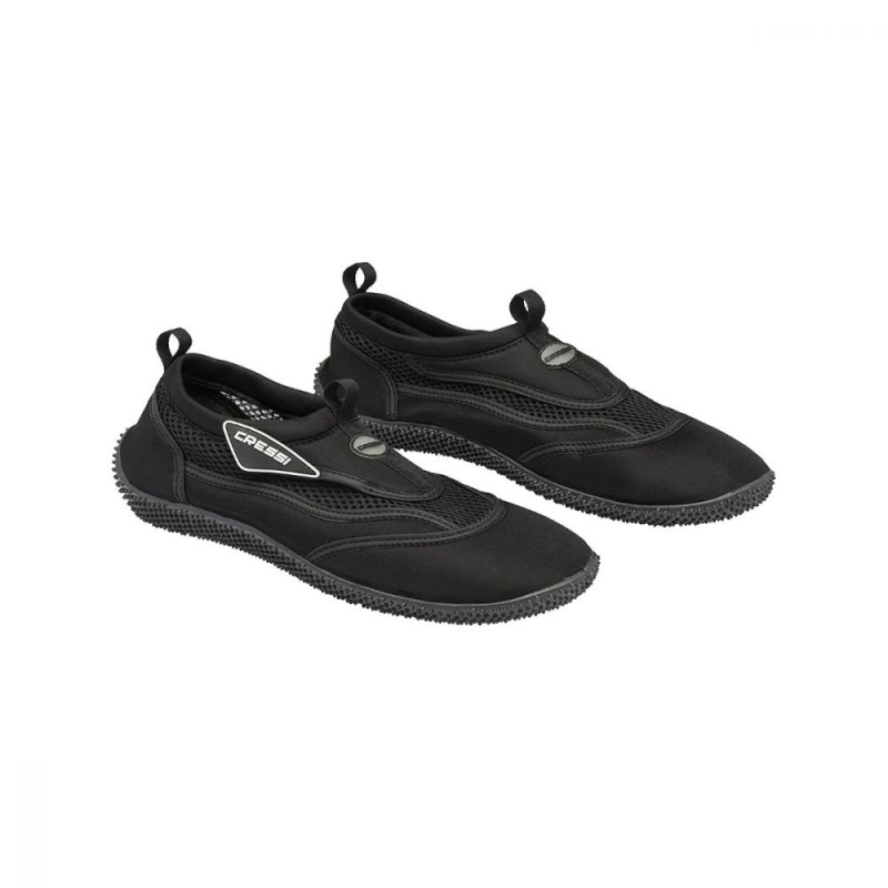 Cressi Reef Shoes Chaussures de plage et piscine Mixte Noir