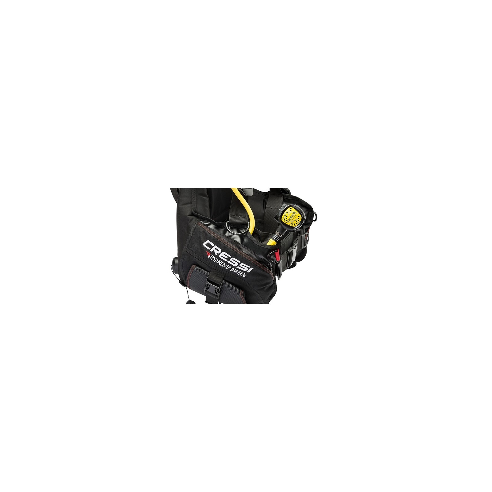 Cressi Start Pro New BCD - Gilet De Stabilisation Plongée Mixte Adulte - Cordura 500D - Intégration Poids
