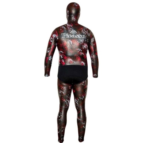 Combinaison Picasso Thermal Skin 7mm Camo Red