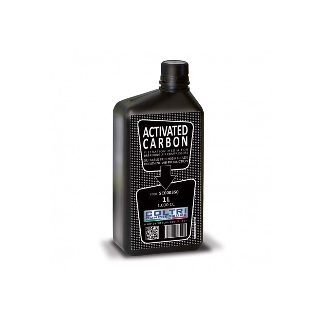 Bidon 1 litre charbon actif Coltri Bidon 1 litre charbon actif Coltri