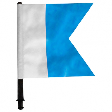 Drapeau Alpha pour bouée