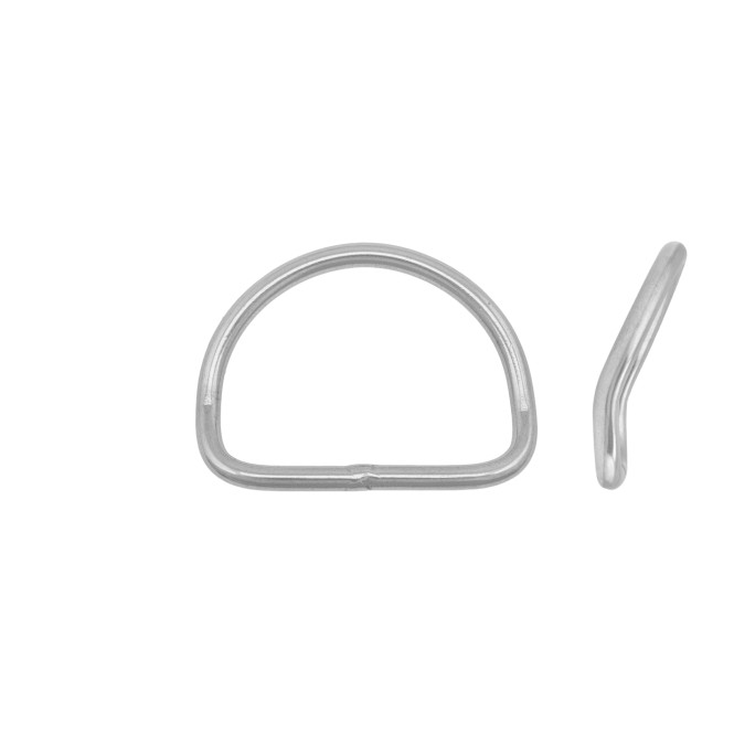 D-ring courbé inox Tecline