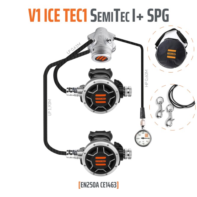 Pack Détendeur Tecline V1 semi tec Pack Détendeur Tecline V1 semi tec