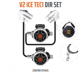 Détendeur Tecline DIR Set V2 Ice Tec1