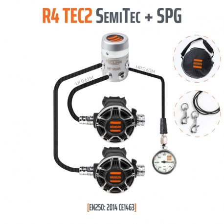 Pack détendeur Tecline R4 Tec2 Semi tec