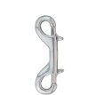 Mousqueton double Tecline acier inox