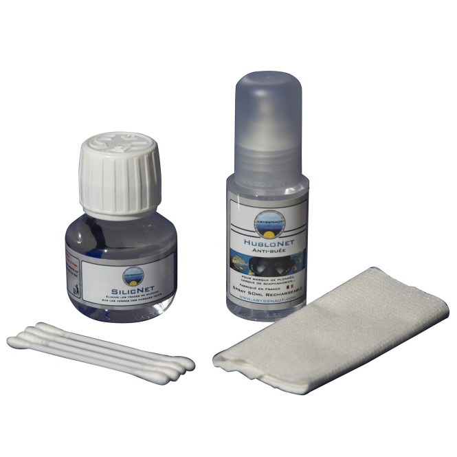 Kit démarrage antibué Abyssnaut pour nouveau masque de plongée Kit démarrage antibué Abyssnaut pour nouveau masque de plongée