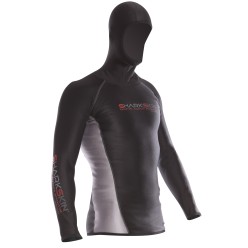 Haut Manche longues avec cagoule Sharskin Chillproof