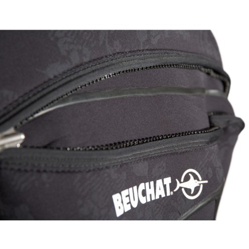 MED C-ZIP Monopièce 8/7 mm Beuchat - Combinaison de plongée Homme