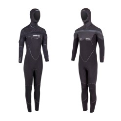 MED C-ZIP Monopièce 8/7 mm Beuchat - Combinaison de plongée Homme