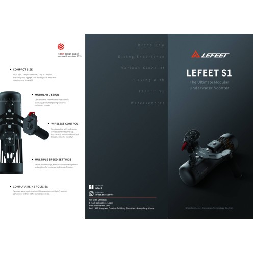 Scooter sous-marin Lefeet S1
