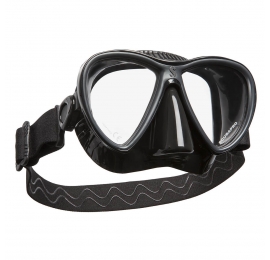 Masque plongée - 500 Dual Noir Gris Miroir pour les clubs et collectivités