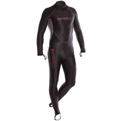 Combinaison Sharskin Chillproof Zip dorsal