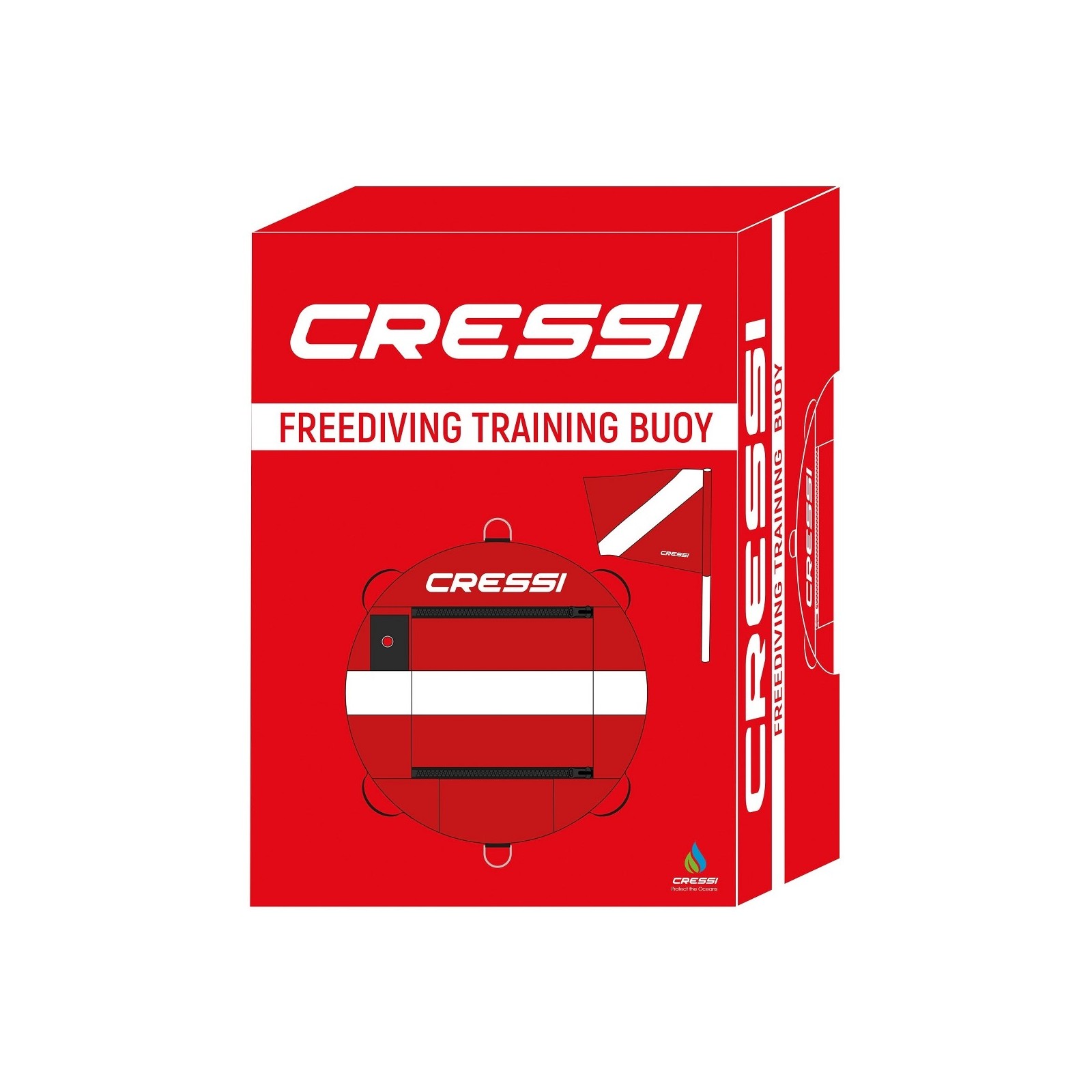 Bouée d'apnée Cressi Freediving Training