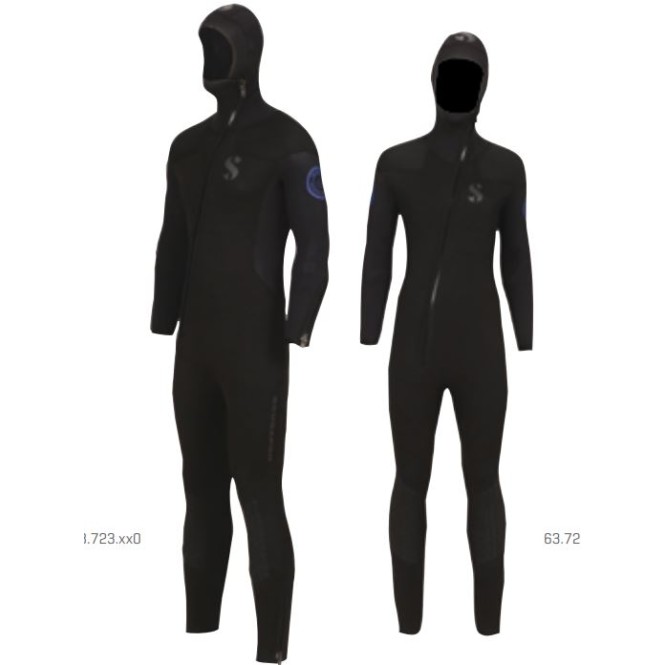 Combinaison Scubapro Oneflex 6mm cagoule zip frontal Combinaison Scubapro Oneflex 6mm cagoule zip frontal