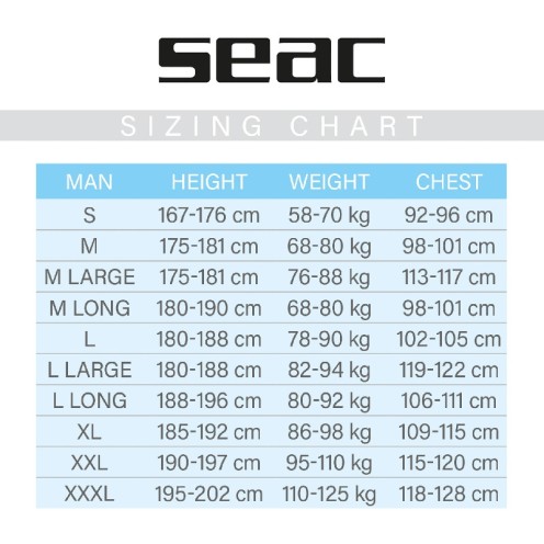 Combinaison Seac Space Homme 5mm