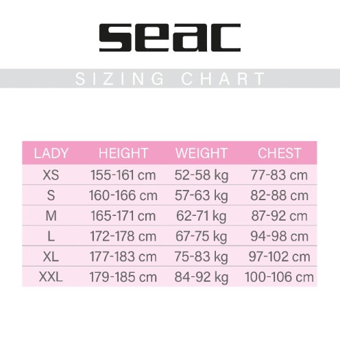 Combinaison Seac Relax Long Lady 2.2mm