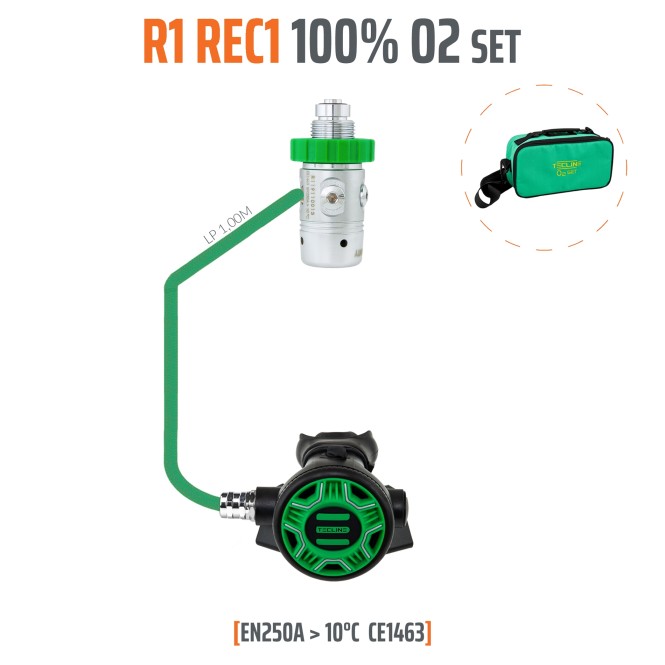 Détendeur Tecline R1 pro O2 Détendeur Tecline R1 pro O2