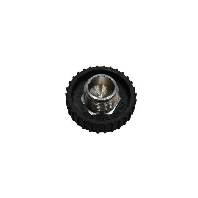 Bouchon Anti-poussière DIN Pour Détendeur Plongée - Filetage 5/8-14NPS, 34 Mm, Avec Cordon - Protection étanche