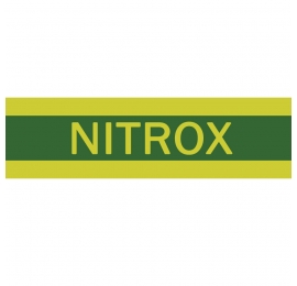 Autocollant Nitrox 30x10 cm