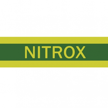 Autocollant Nitrox 30x10 cm