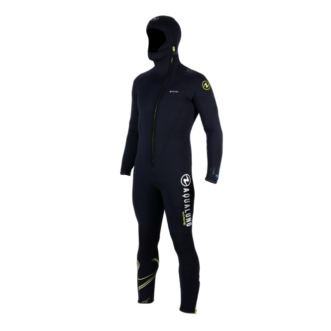 Wave 6 mm zip frontal avec cagoule Aqualung - Combinaison de plongée Wave 6 mm zip frontal avec cagoule Aqualung - Combinaison de plongée