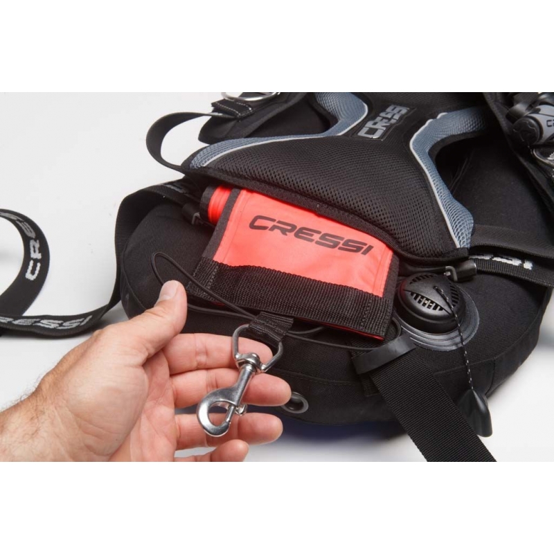 Gilet De Stabilisation Cressi Sub Aquaride Unisexe - Noir Taille M/III | Épaulières Réglables Et Système Lock Aid