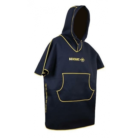 Ponchon Beuchat en néoprène Black Deep Blue