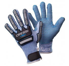 Gants Cressi Hex Blue