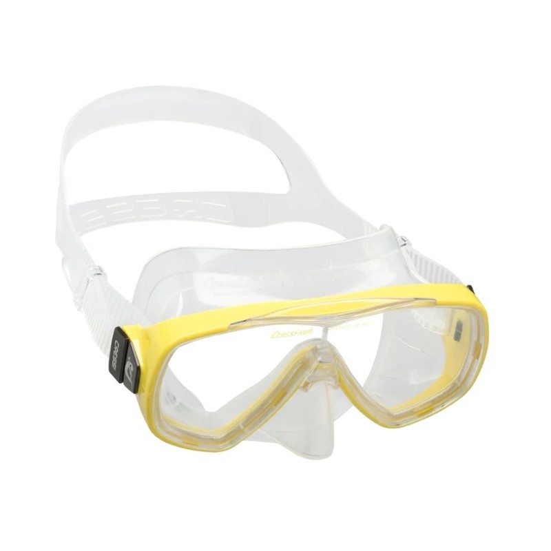 Masque Plongée Cressi ONDA - Silicone Transparent - Vision Périphérique - PMT Natation