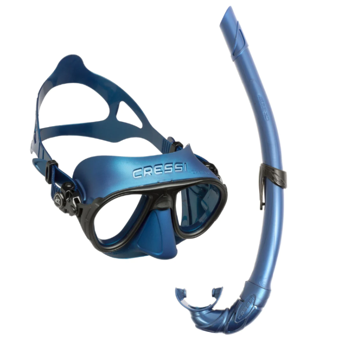 Combo Cressi masque Calibro et tuba Corsica Combo Cressi masque Calibro et tuba Corsica