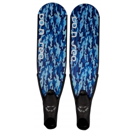 Palmes carbone Go N Sea Prestige Camouflage Bleu