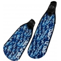 Palmes carbone Go N Sea Prestige Camouflage Bleu