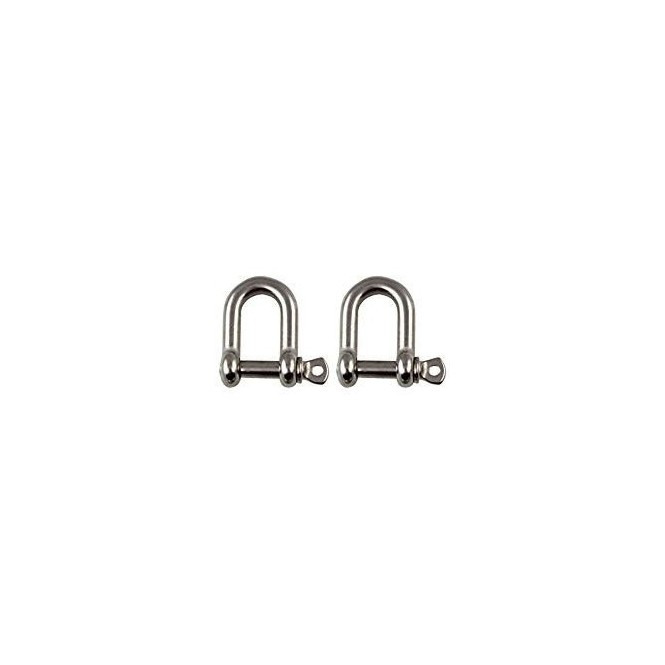 Lot de 2 Manilles Denty Spearfishing inox 4mm Lot de 2 Manilles Denty Spearfishing inox 4mm