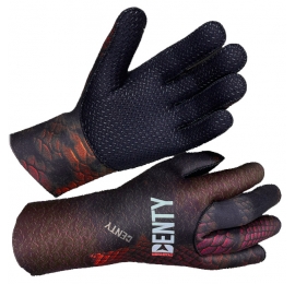 Gants Denty Spearfishing Anaconda Rouge 3mm