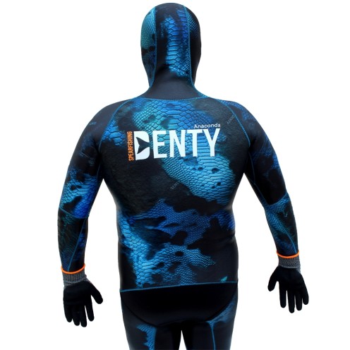 Combinaison Denty Spearfishing Anaconda Bleu 3mm