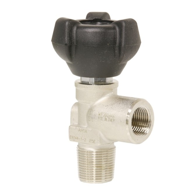 Robinet 1 sortie DIN 300 bars pour B20, B30, B50 et B80